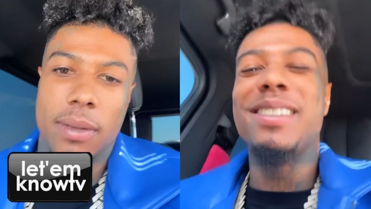 Blueface Reacts To Chrisean Rock Having An IG For Their 3 Day Old Baby