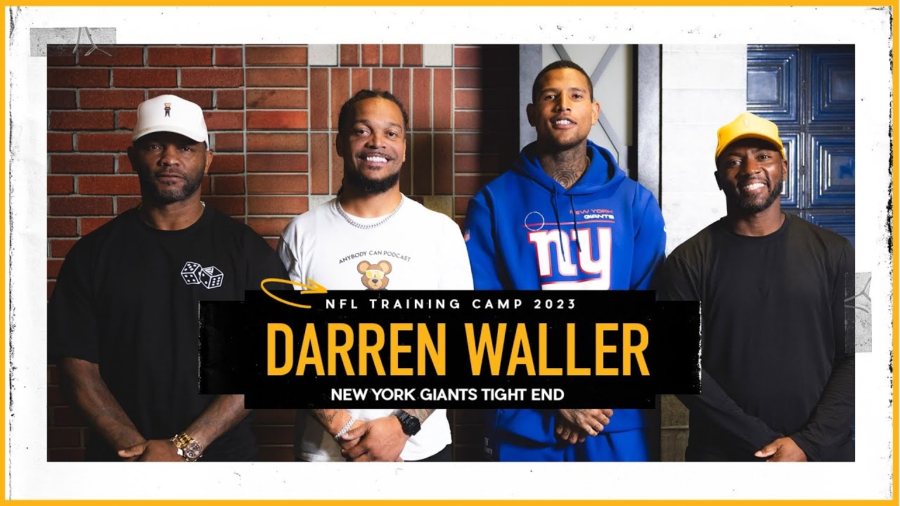NYs Darren Waller Embraces New Team, Marriage & NFC East Rivals WK 1 vs Dallas Cowboys | The Pivot