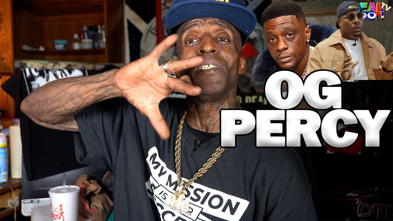 OG Percy reacts to Boosie and his goons running down on his brother TQ with a Base Ball Bat