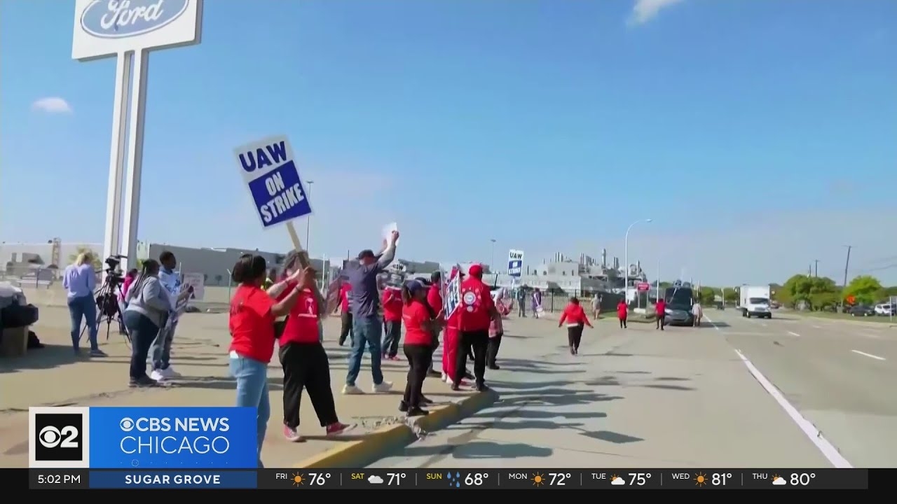 UAW strike impacting Chicago's South Deering plant