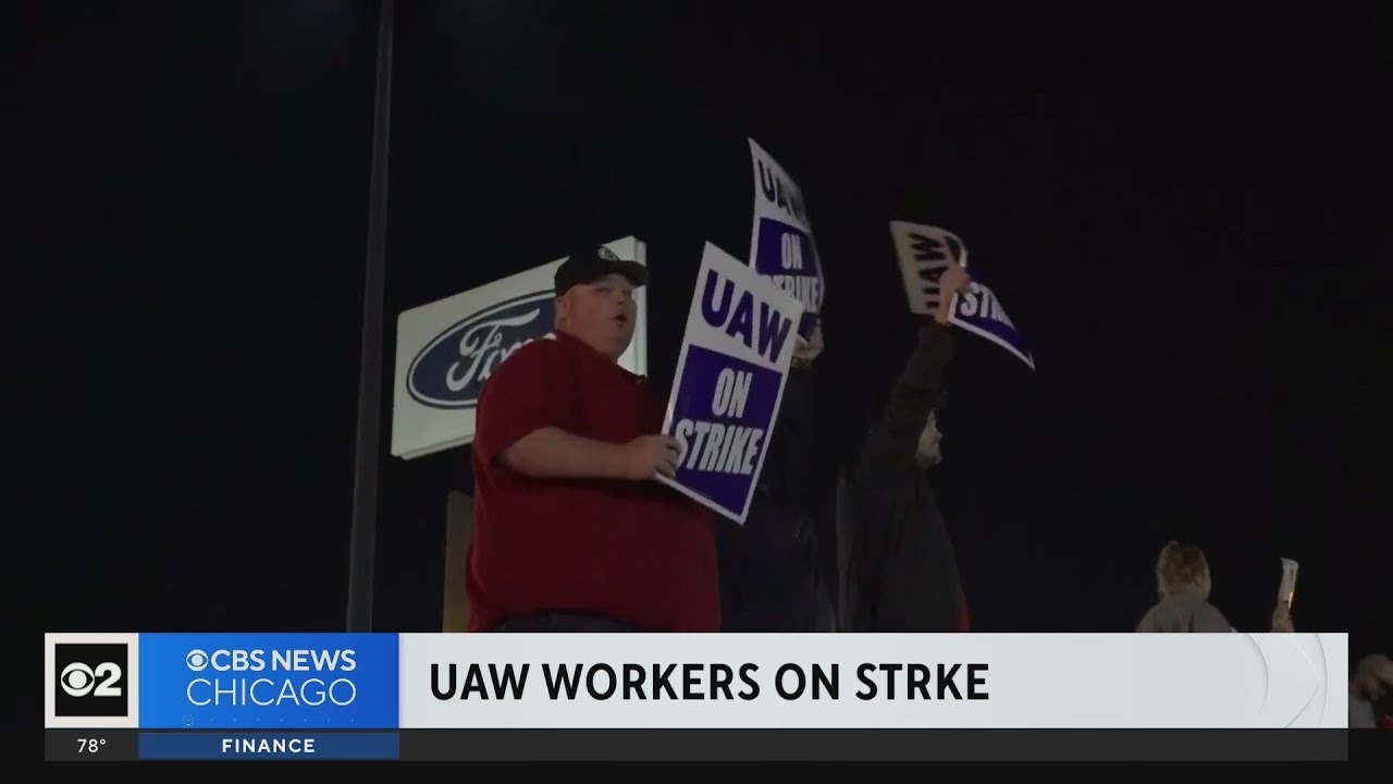 Ford workers in Chicago prepared to join UAW strike