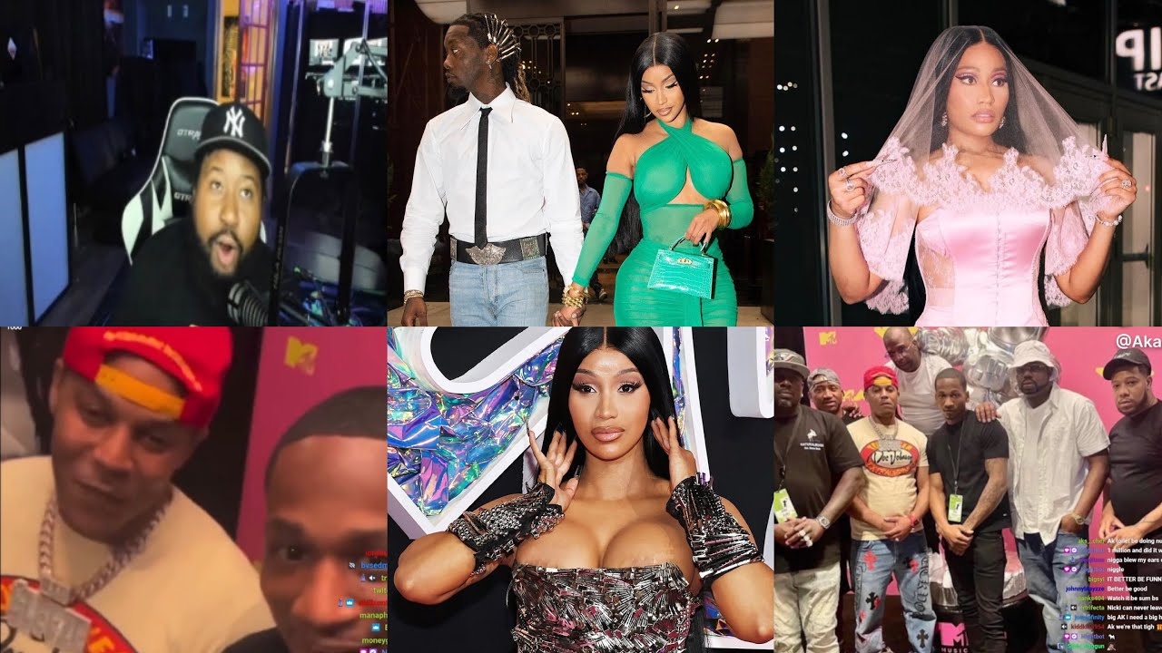 Holllyyy! Akademiks reacts to Nicki Minaj Pulling up to VMAS w/ Big Zoo & Goons & Cardi B Response!