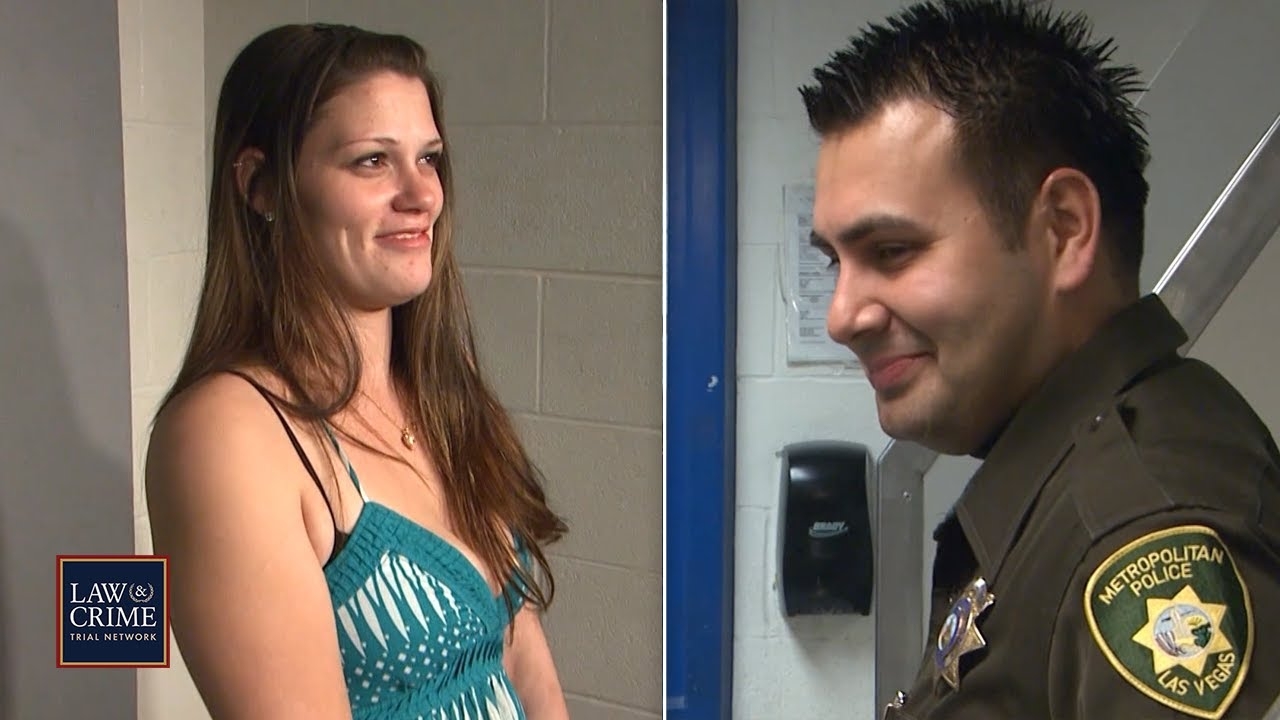 I Came to Visit You: Women Flirt with Officers After Being Arrested and Locked Up in Jail