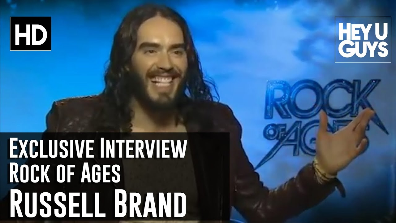 Hilarious Russell Brand Exclusive Interview - Rock of Ages