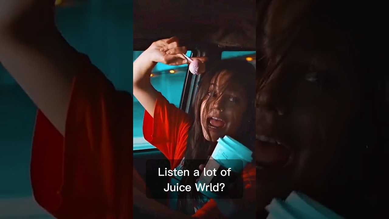 Jenna Ortega loves Juice Wrld #hiphop meets Wednesday