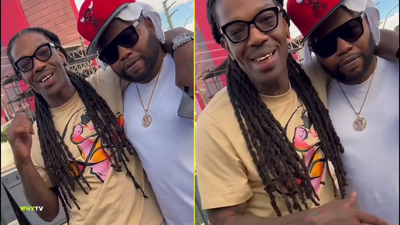 B.G Hangs Out With His Childhood Friend Bear In Las Vegas 'BG Is Outside Ya Heard?'