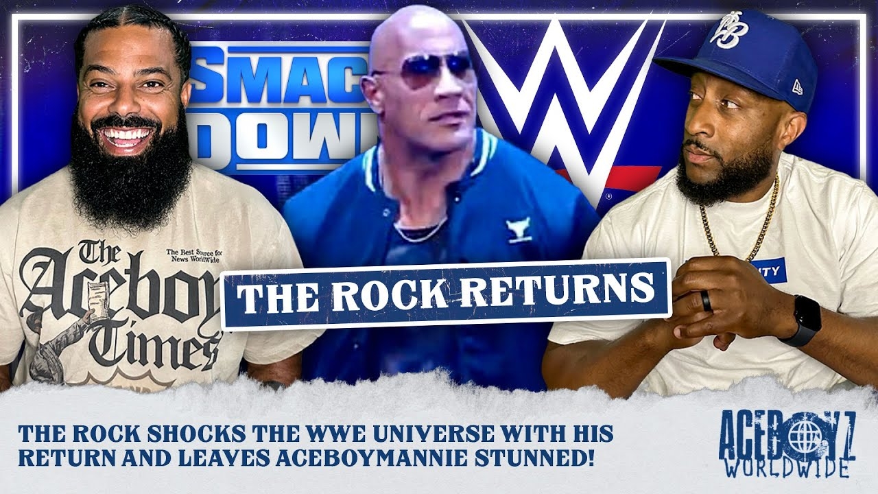 The Rock Shocks the WWE Universe with his Return and Leaves AceBoyMannie Stunned!