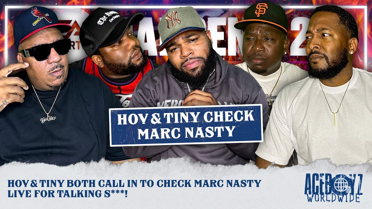 Hov & Tiny Both Call in to Check Marc Nasty LIVE for Talking S***!