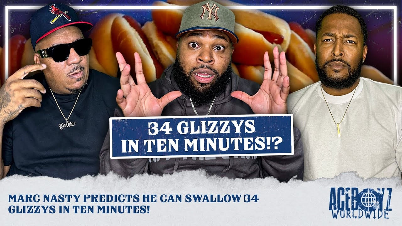 Marc Nasty Predicts He Can Swallow 34 Glizzys in TEN Minutes!