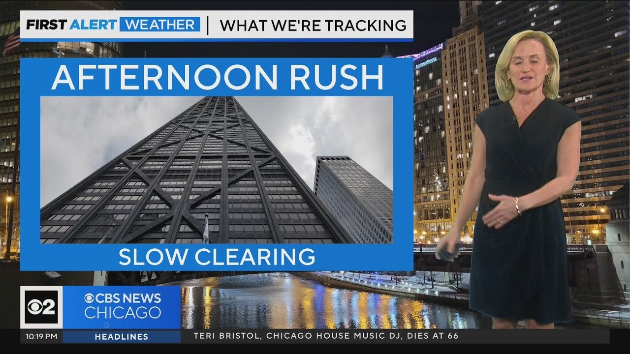 Chicago First Alert Weather: Eventual clearing Thursday