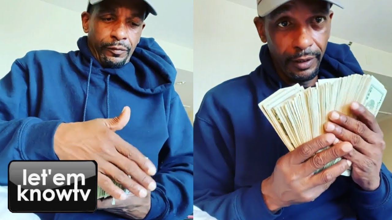 Charleston White Says He Is Getting Money Like The Rappers, As He Is Flexing Some Cash