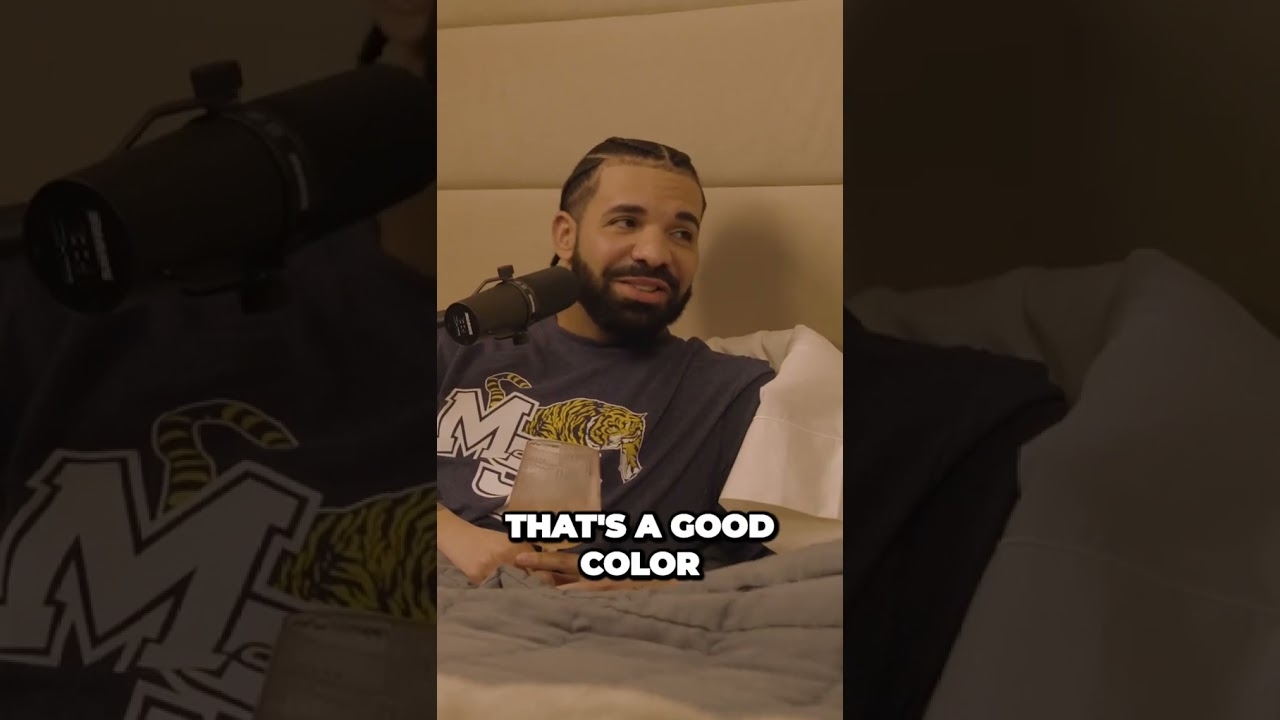 Bobbi Althoff and Drake favorite color #shorts