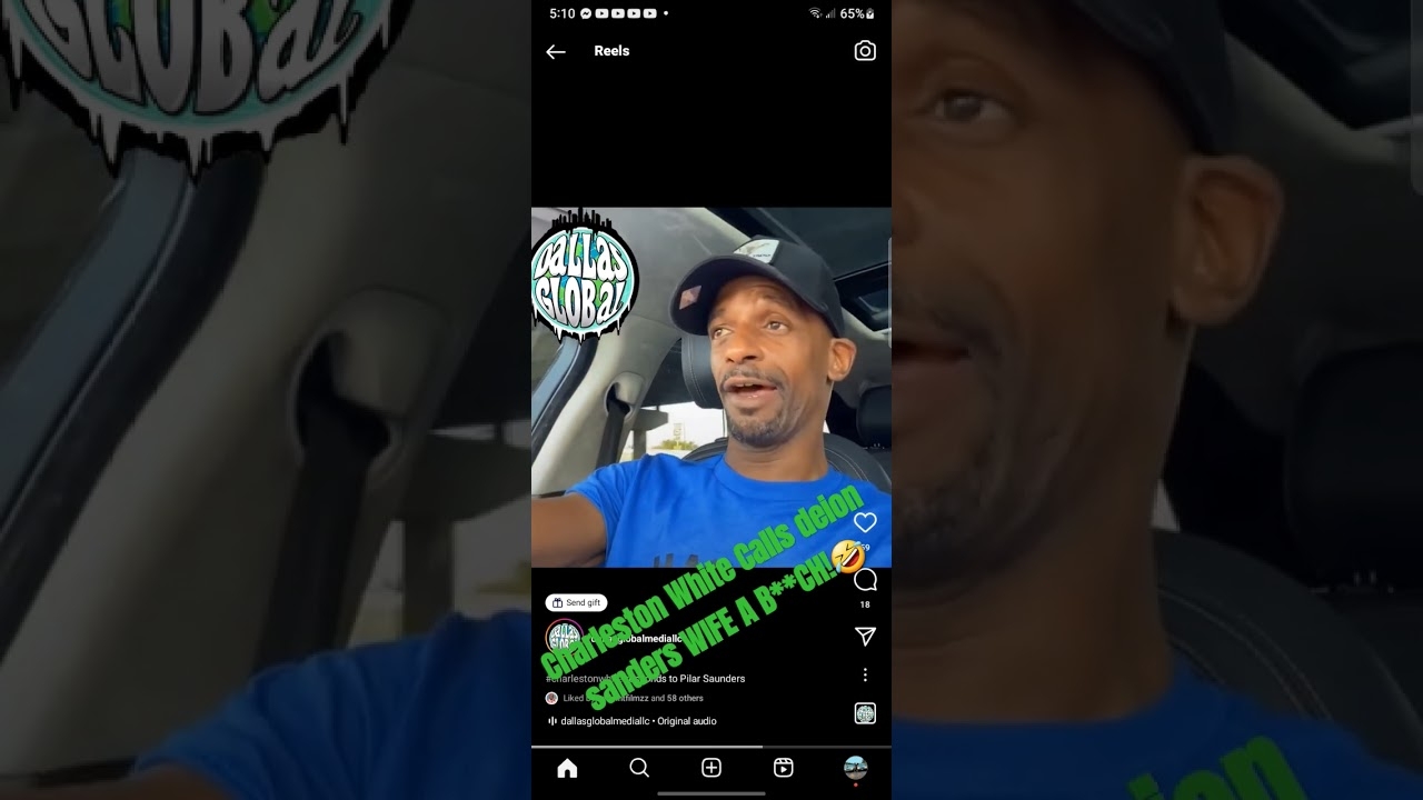 Charleston White Calls deion sanders Wife A B**ch  #rap #finesse #hiphop #charlestonwhite