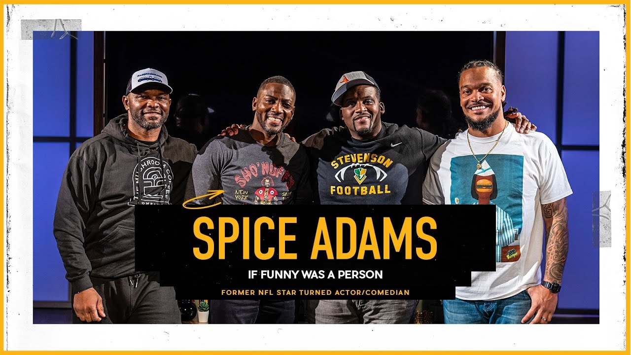 Spice Adams Life After NFL, Comedy as a Form of Therapy, Alter Egos & Fatherhood | The Pivot Podcast
