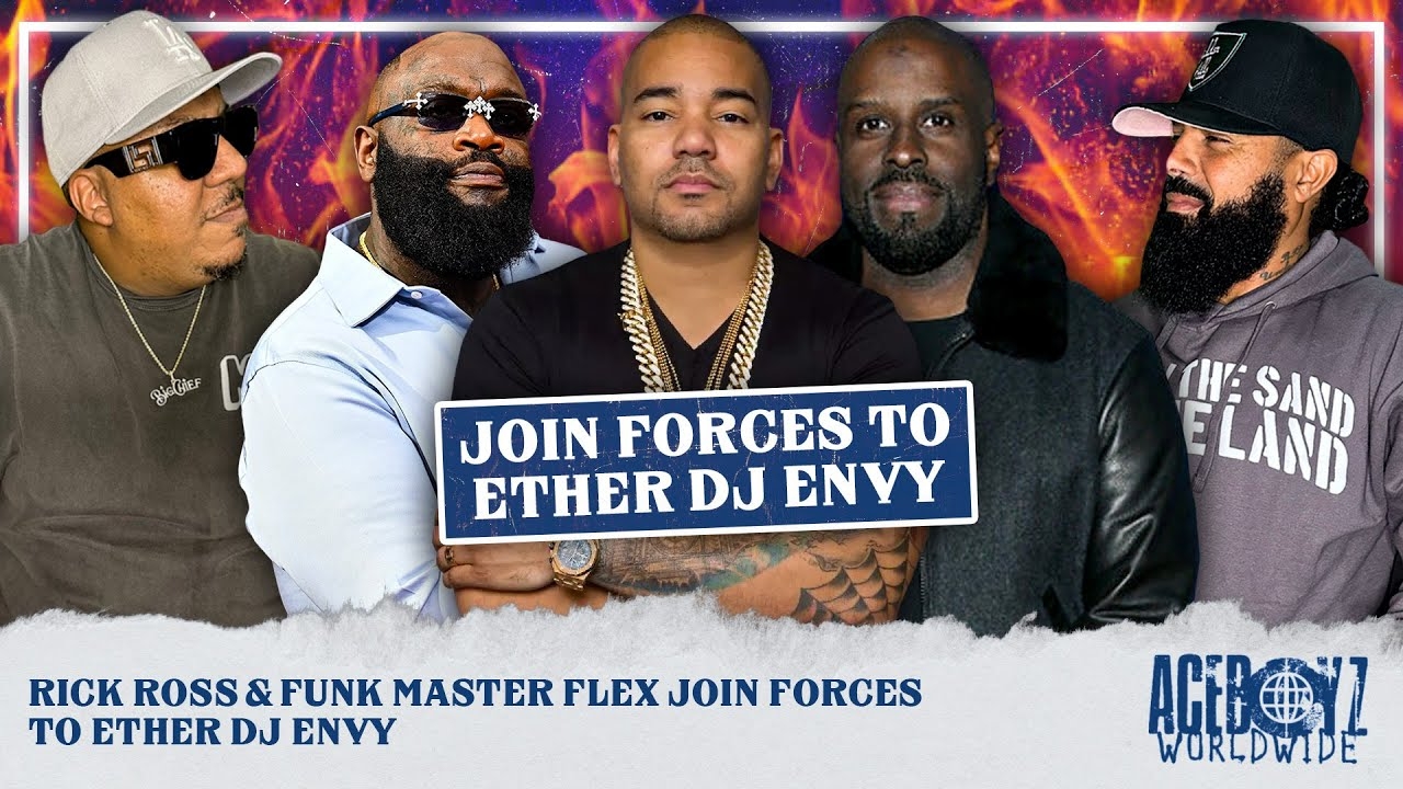 Rick Ross & Funk Master Flex Join Forces to Ether DJ Envy