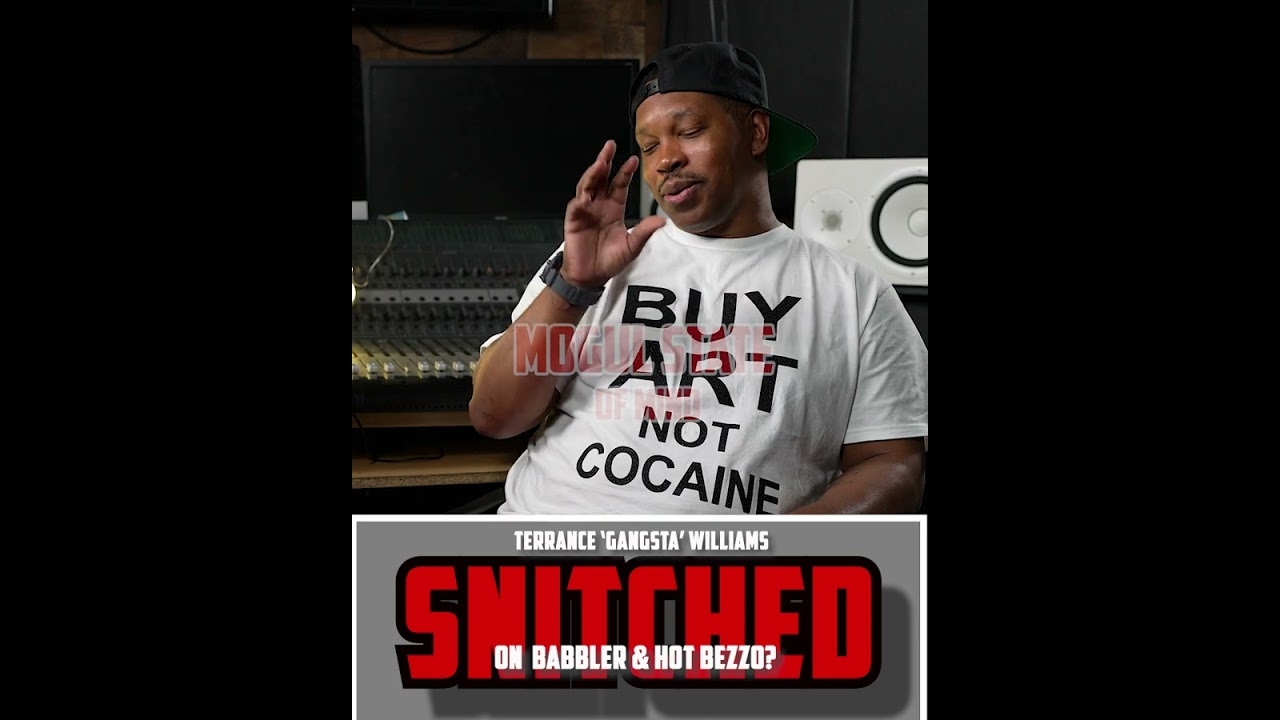 The shocking truth: Terrance 'Gangsta' Williams reveals all on Snitching #vladtv #rap #shorts