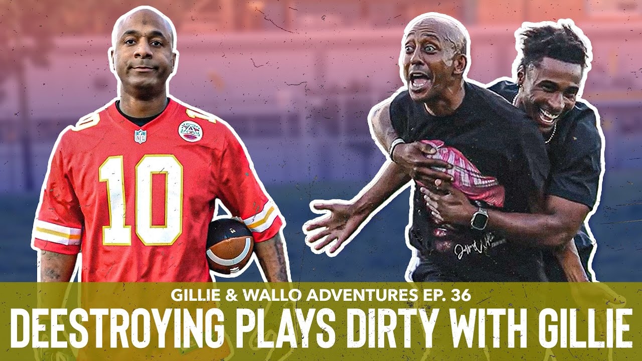 1V1 FOOTBALL WITH DEESTROYING GOT WAY TOO PHYSICAL