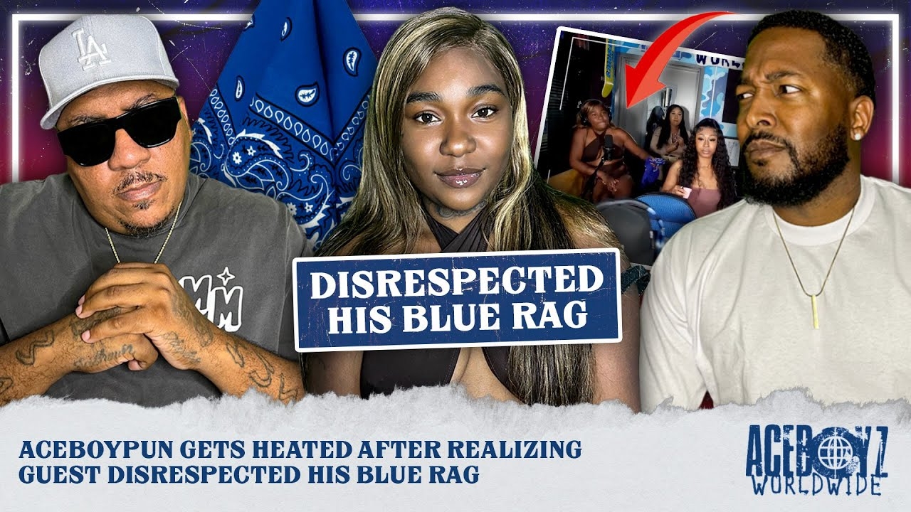 AceBoyPun Gets Heated After Realizing Guest Disrespected His Blue Rag