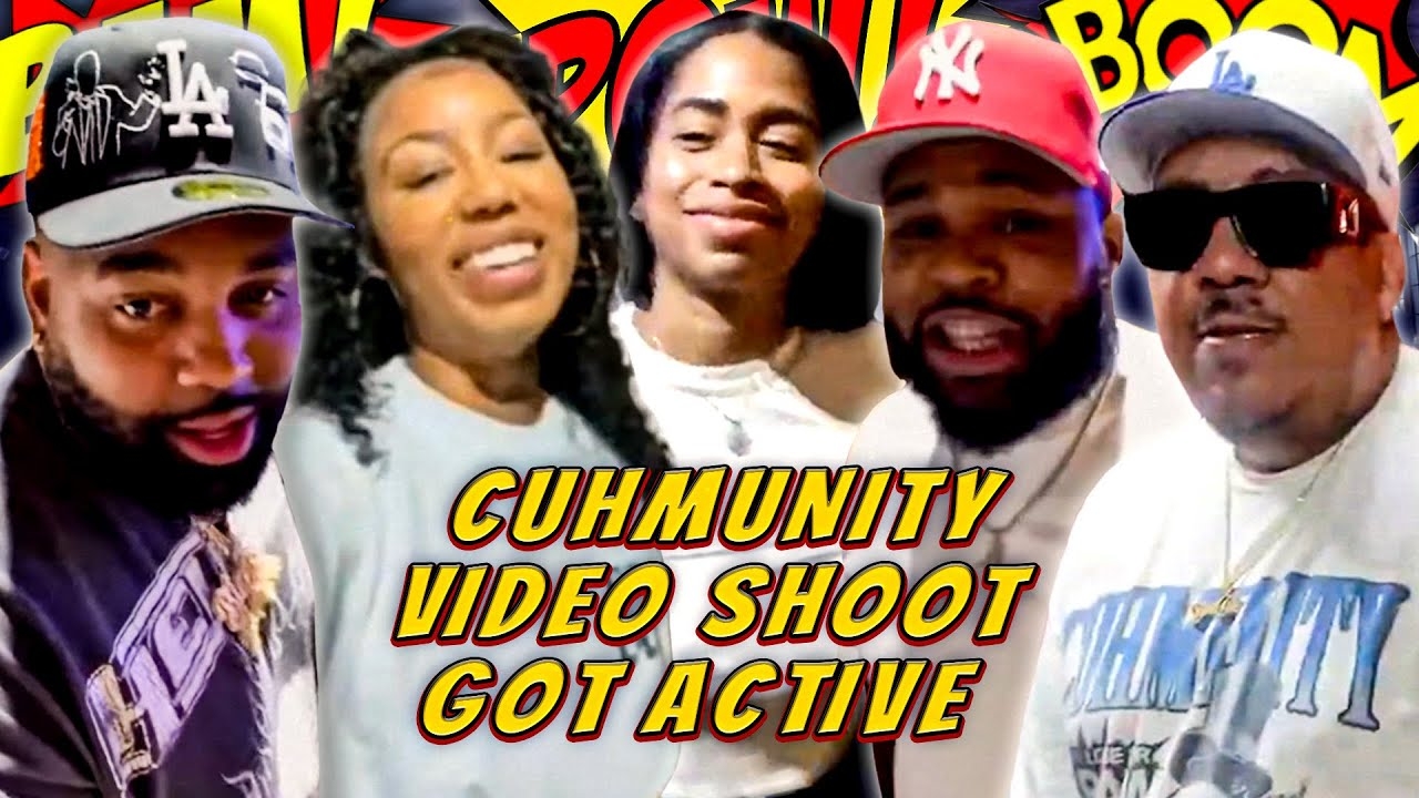 CUHMUNITY Video Shoot Got Active!