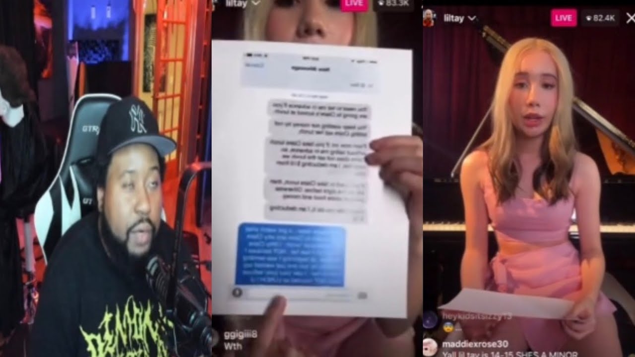 DJ Akademiks reacts to Lil Tays IG Live exposing her father after vanishing for years!