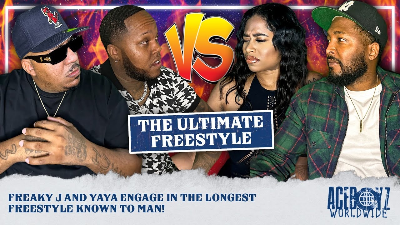 Freaky J and Yaya Engage in The Longest Freestyle Known To Man!