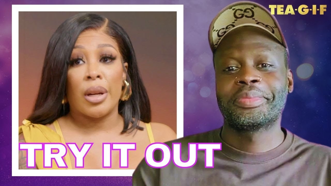 K. Michelle Encourages Black Women To Date Outside Their Race | Tea-G-I-F
