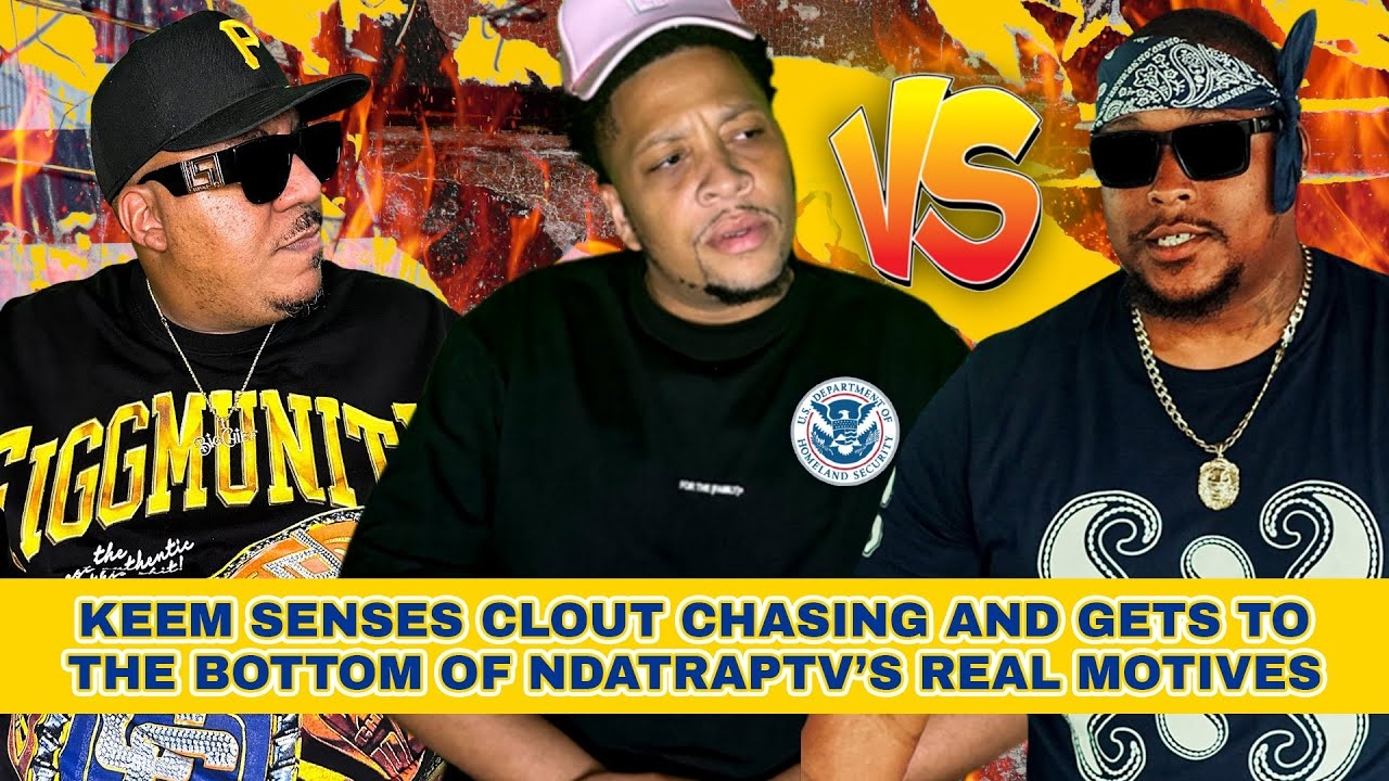 Keem Senses Clout Chasing and Gets To The Bottom of NdaTrapTVs Real Motives