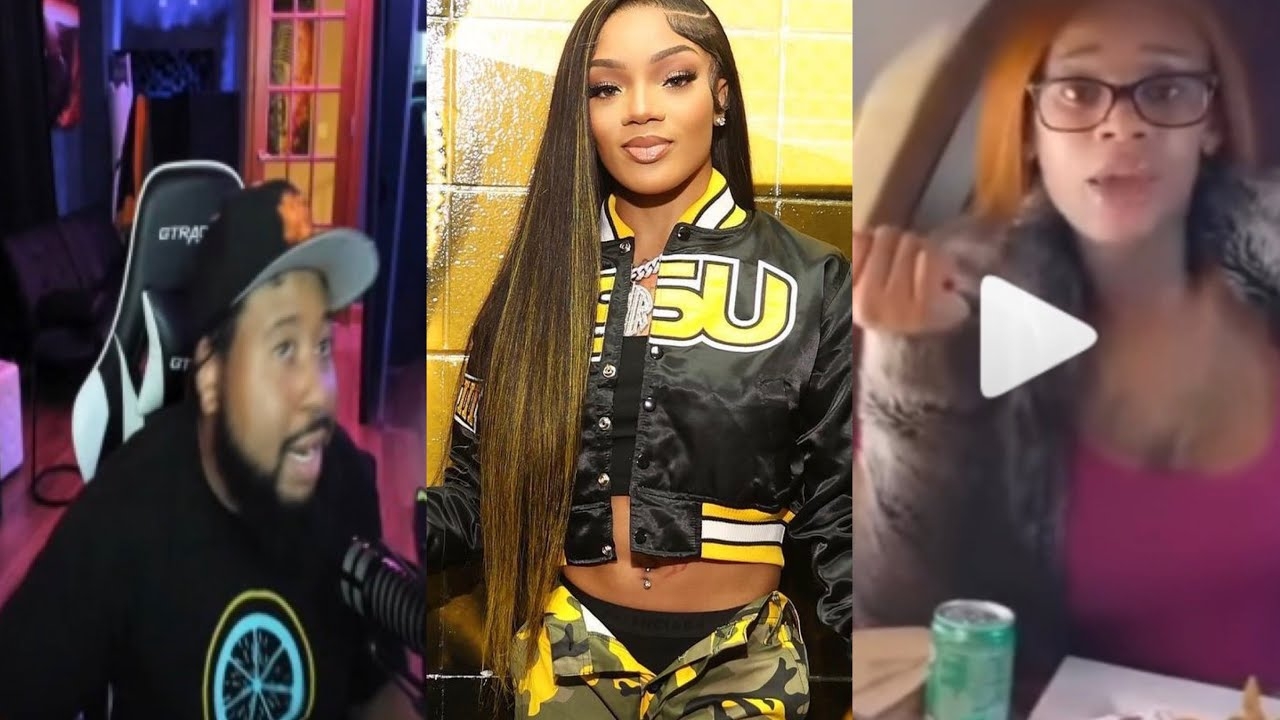 Dont change on us Sexyy! DJ Akademiks reacts to Sexyy Red eating Popeyes on the Private Jet!