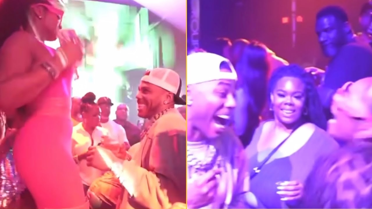 Nelly Proposes Ashanti At Her Bday Party In Miami Girl I Love You, Do You Marry Me?!
