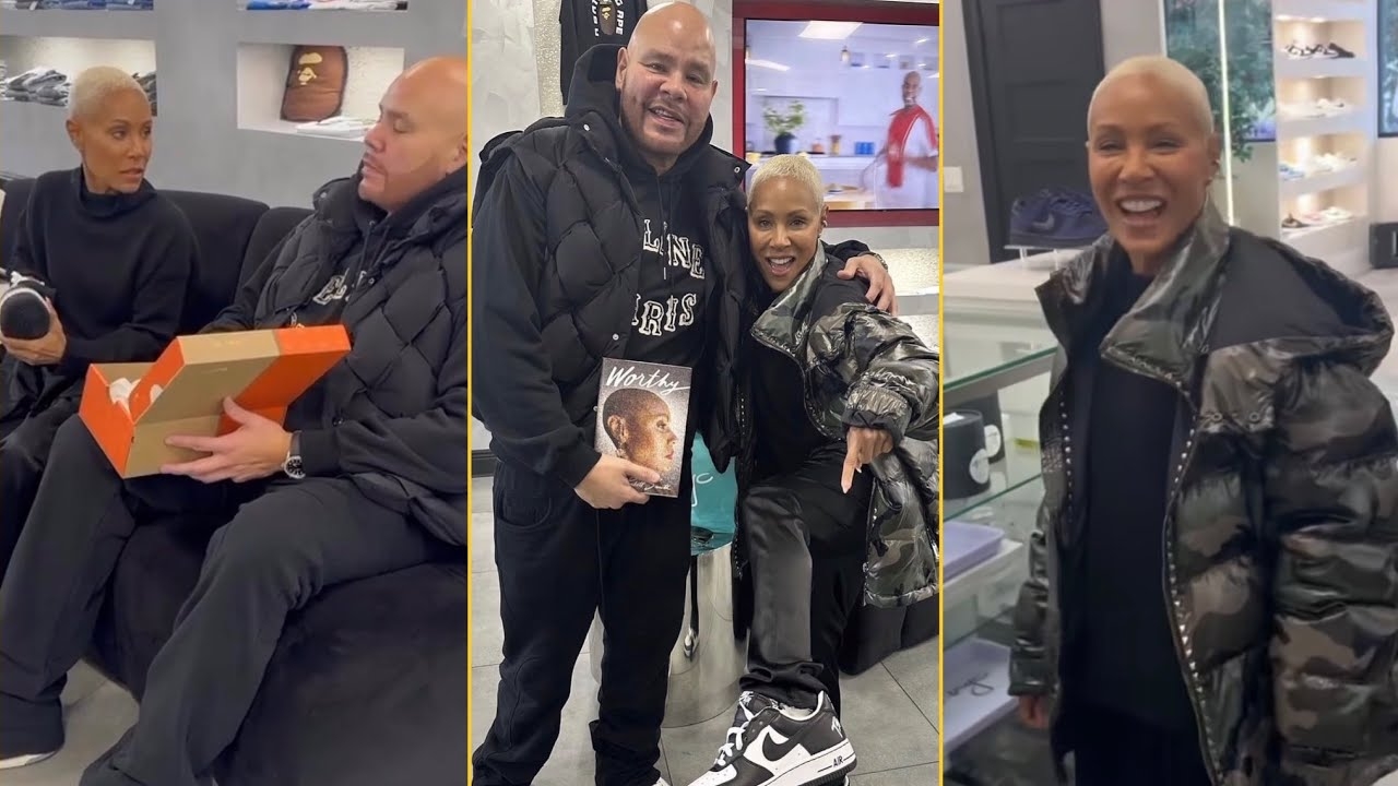 Jada Pinkett Linked Up With Fat Joe After Her RANT And Received Special Gift From Joe We Outside