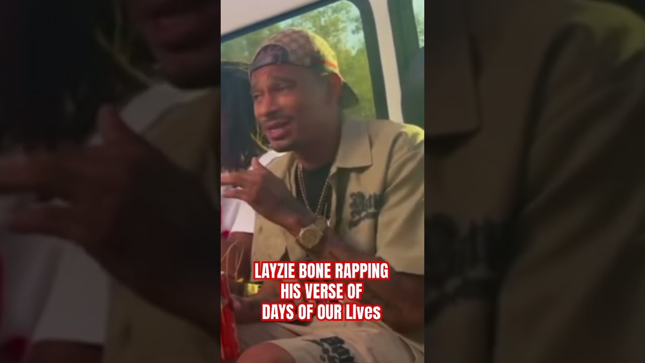 Layzie Bone Rapping His Verse Of Dayz Of Our Lives