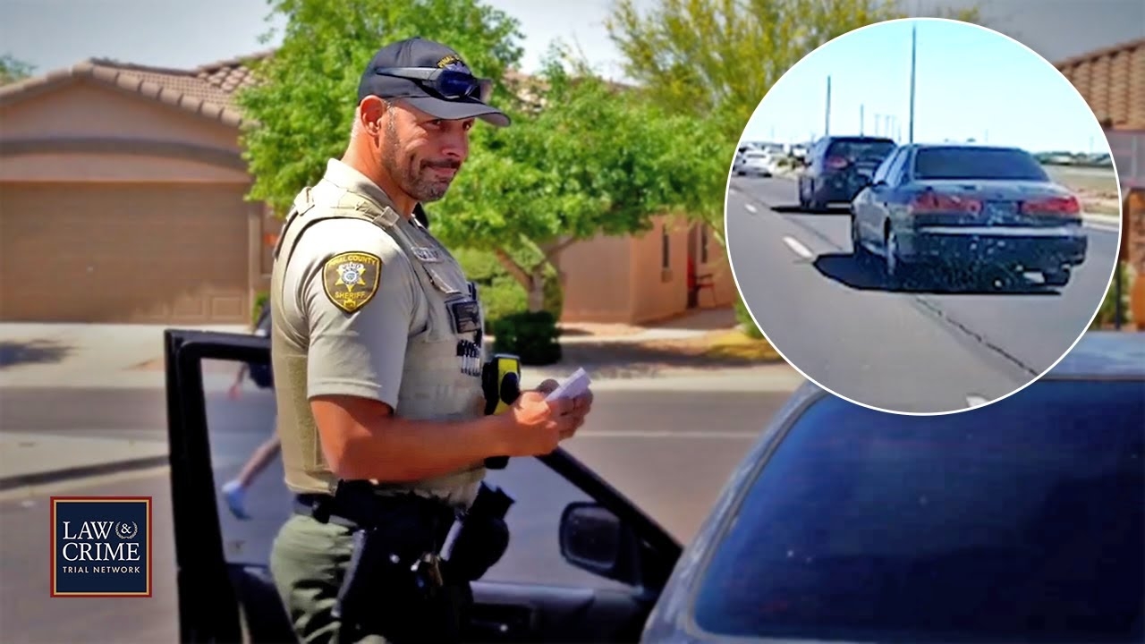 'It Was a Minivan': Infuriated Driver Attempts to Give AZ Deputy a Driving Lesson