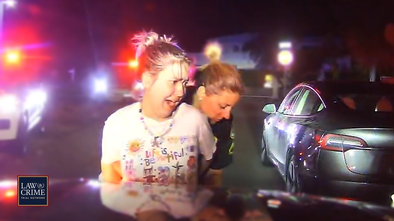 Drunk Rich Girl Cries, Claims Dad Owns Florida Island After Fleeing Cops in Her Tesla