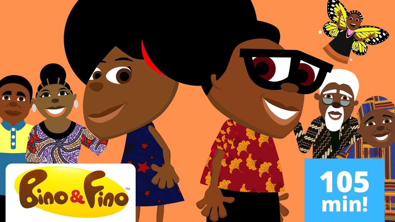Amazing African Historical, Cultural, educational, cartoons + Afrobeat Kids Songs Mix- Bino & Fino