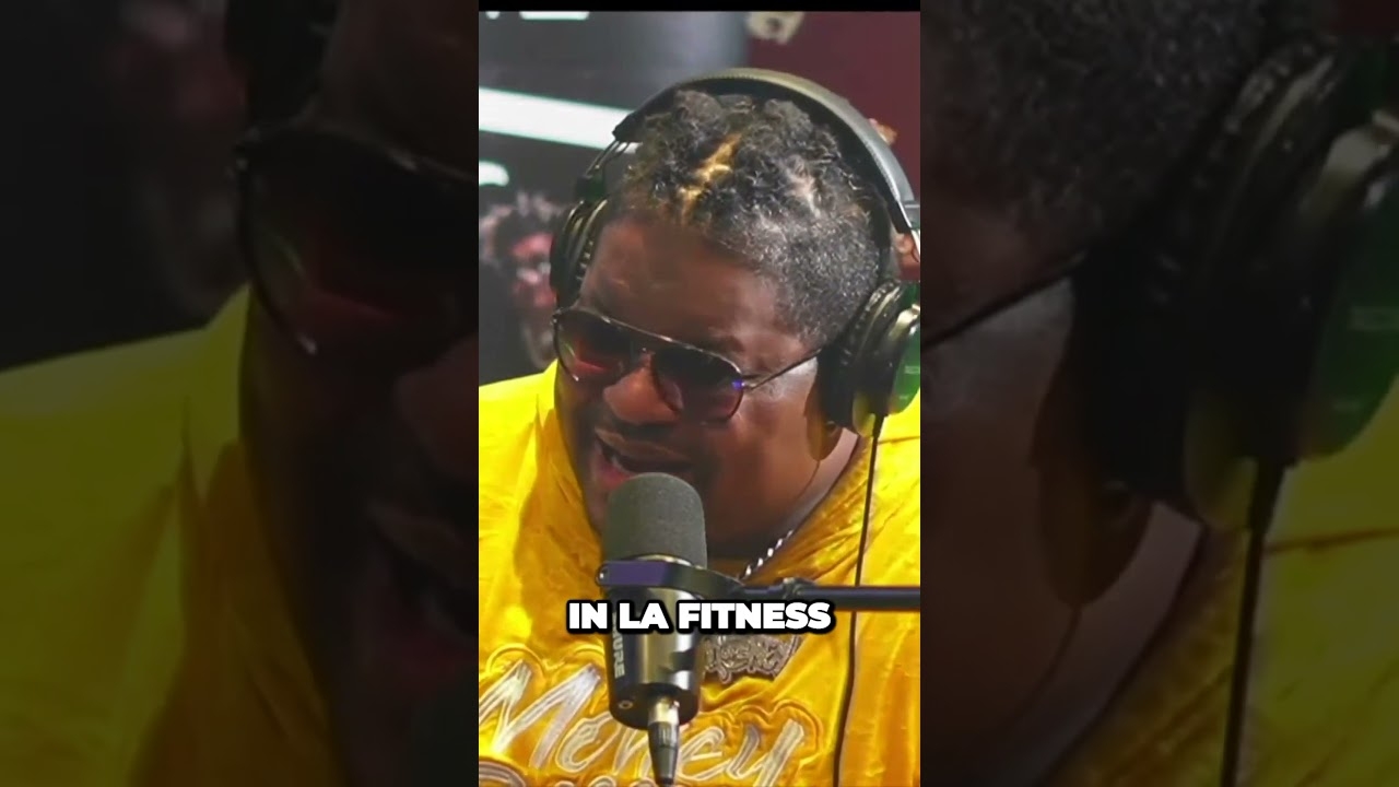 Rainbowhaired LA Fitness Star