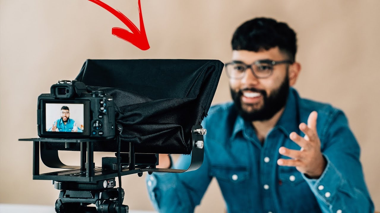 Best iPad Teleprompter & App for YouTube Videos (Glide Gear Teleprompter Review)
