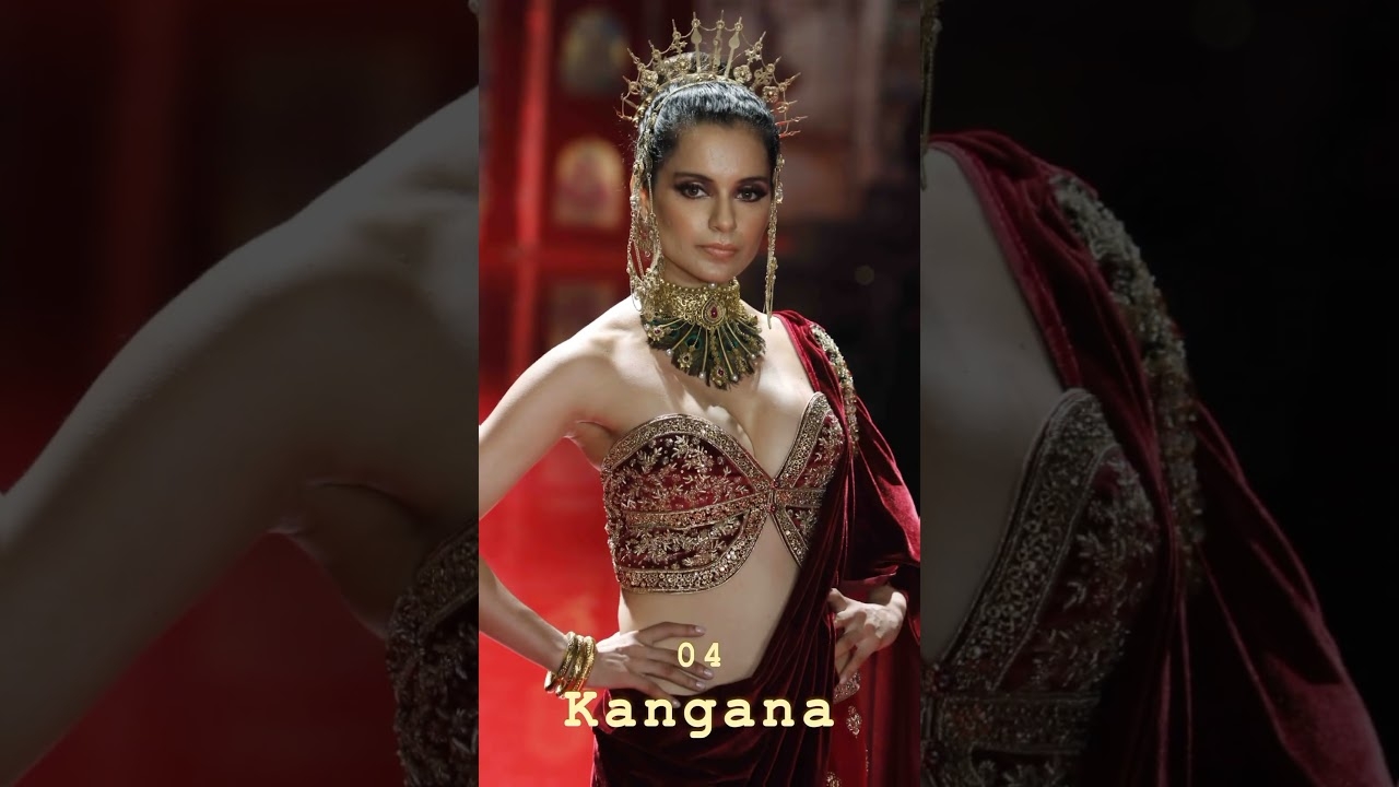 top 10 actress in Red or Black saree #shorts