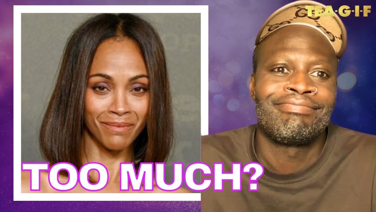 Zoe Saldana Raises Her Sons In A Gender Neutral Home | Tea-G-I-F