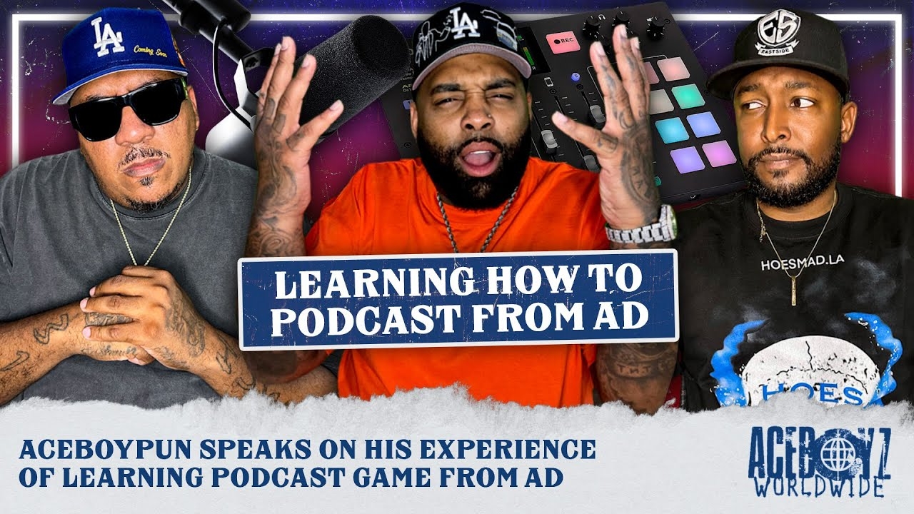 AceBoyPun Speaks On His Experience of Learning Podcast Game From AD