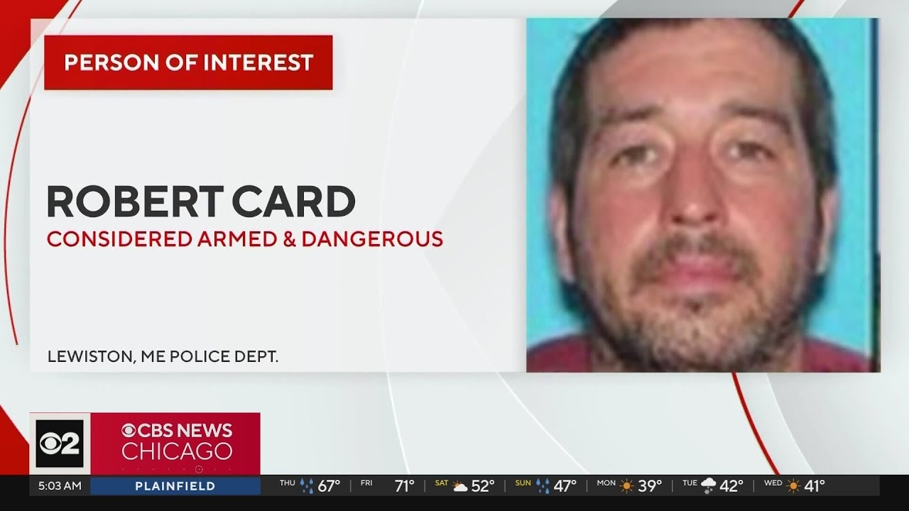 Manhunt underway for mass shooting suspect in Maine