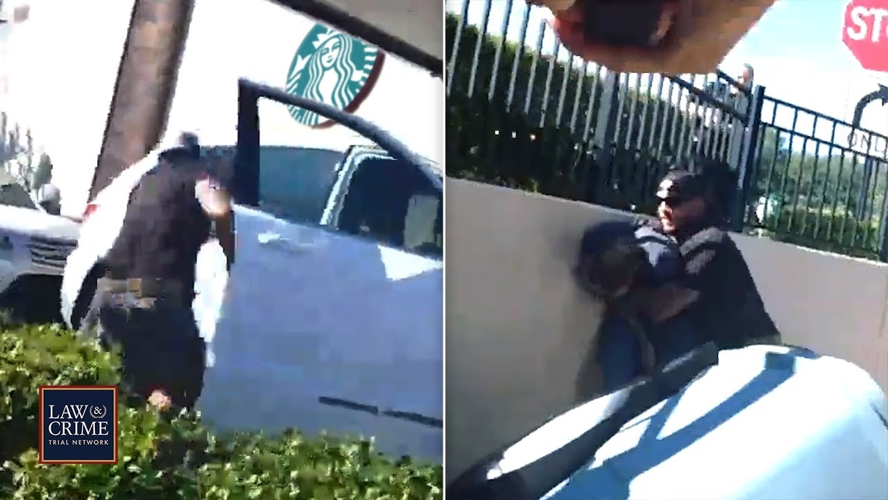 Bodycam: Starbucks Customer Catches Carjacking Suspect Amid Police Chase