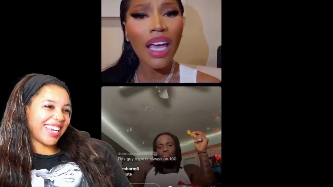 Nicki Minaj & Kai Cenat on IG Live | Reaction
