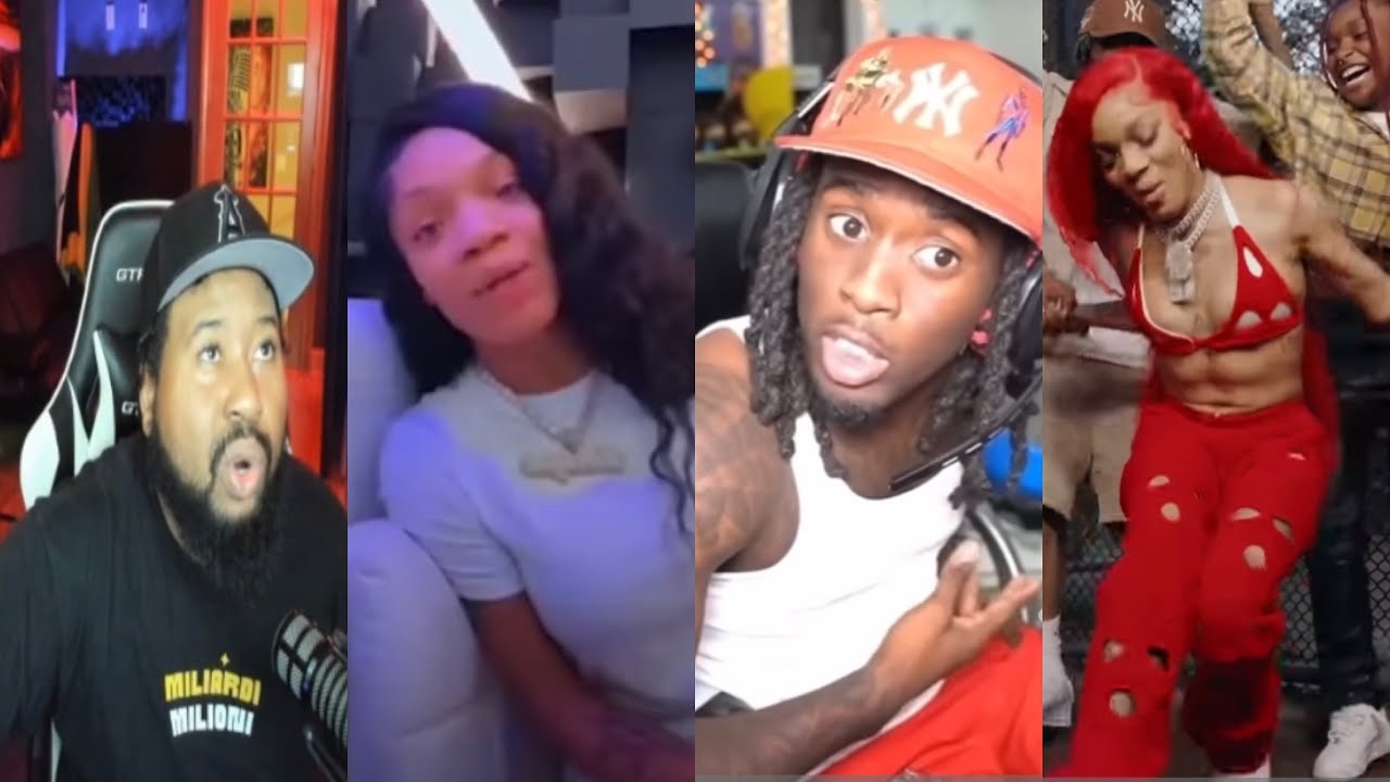 Right foot now y'all! Akademiks on Glorilla Blocking Kai Cenat after he Reviewed her song cha cha
