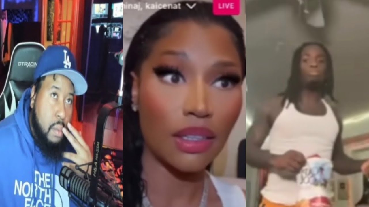 Auntiiiieee! DJ Akademiks reacts to Kai Cenat & Nicki Minaj going live & Nicki Pushing album back!