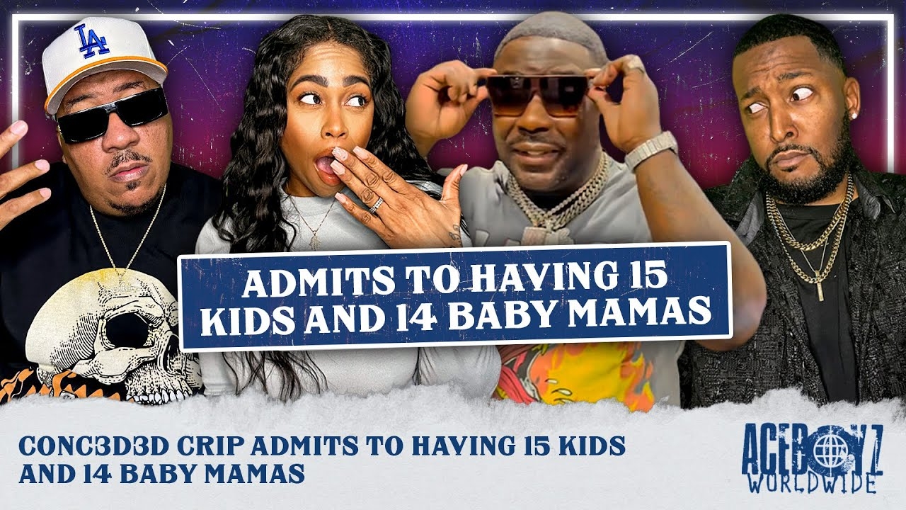 Conc3d3d Crip Admits to Having 15 Kids and 14 Baby Mamas