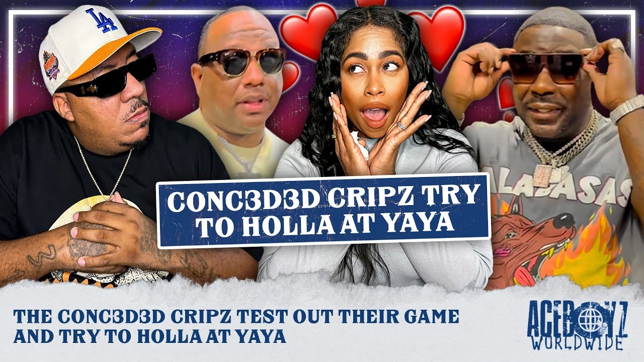 The Conc3d3d Cripz Test Out Their Game And Try To Holla At Yaya