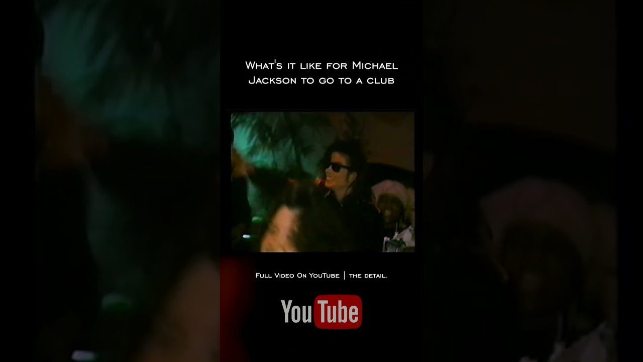 What Happens When Michael Jackson Entered the Club?! #Shorts | the detail.