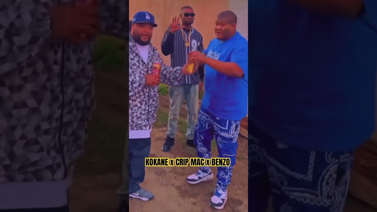 Kokane, Crip Mac And Benzo Shooting New Music Video