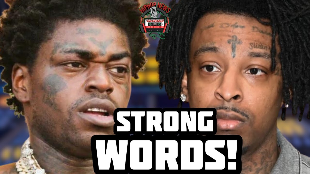 21 Savage REACTS To Kodak Black's Drink Champs INTERVIEW DISS!