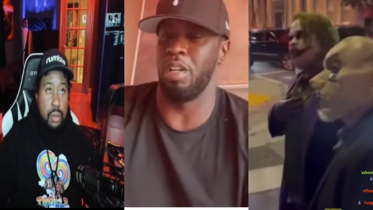 DJ Akademiks reacts to Diddy saying he got a letter from DC not to dress up as the Joker!
